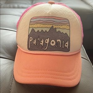 Patagonia Pink Trucker Hat